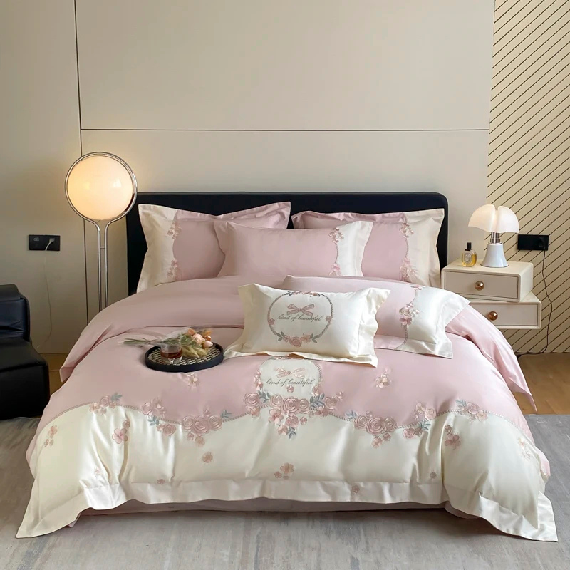 Princess Flower 100% Cotton Duvet Cover Set