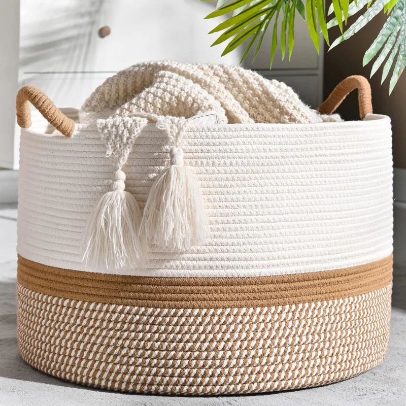 Extra Large Storage Basket – Premium Decorative Storage Baskets Large