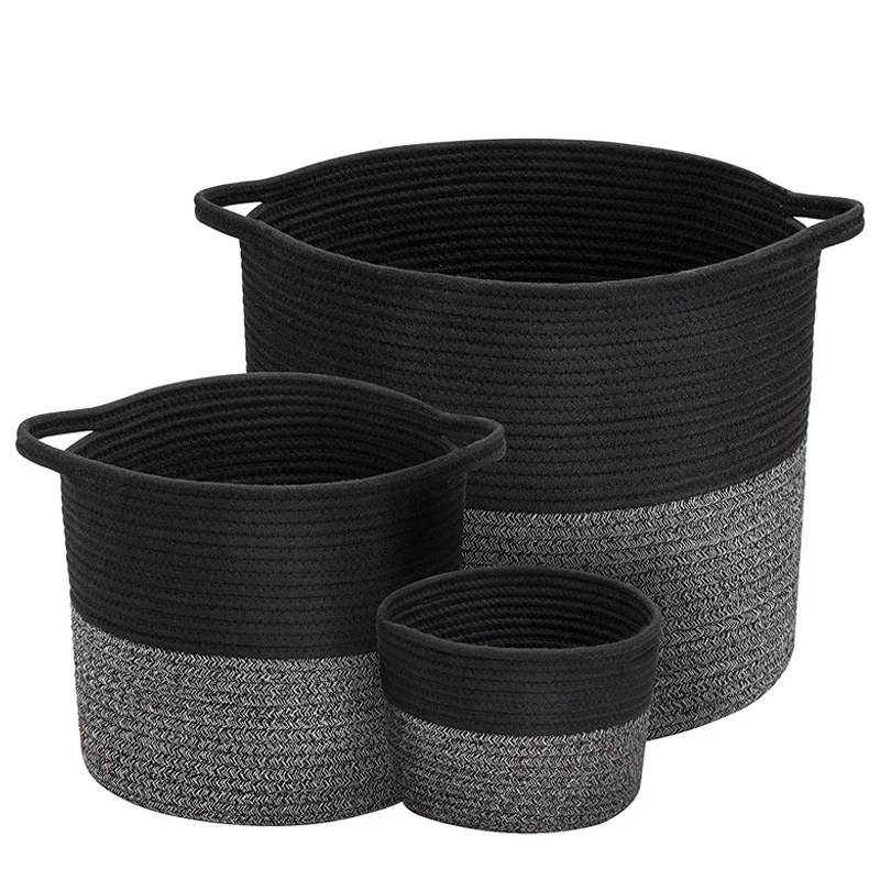Handmade Woven Storage Basket bathroom storage baskets