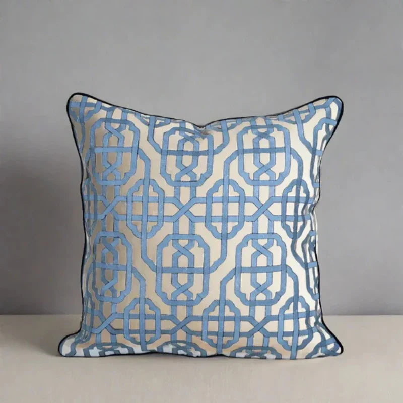 How to Style Light Blue Accent Pillows for a Luxe and Elegant Home