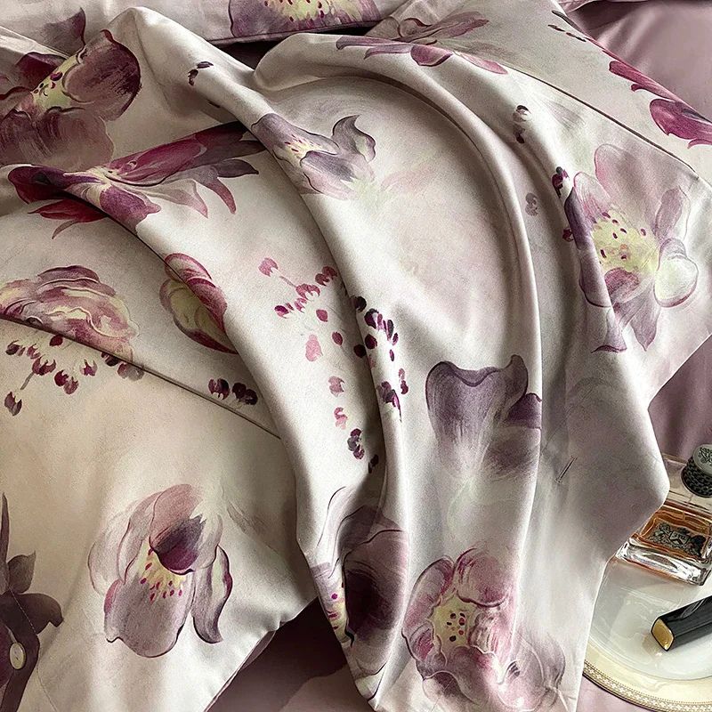 Luxury Floral Duvet Cover – Full-Size Duvet Sets with Soft Cotton