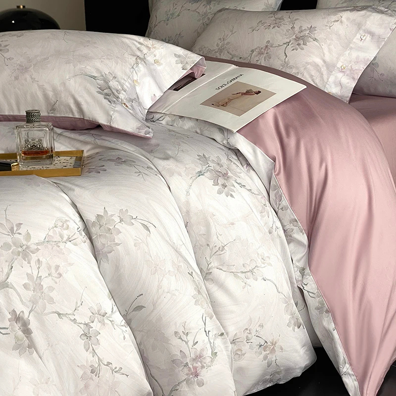 Floral Haven Duvet Bedding Sets - 800 TC Egyptian Cotton