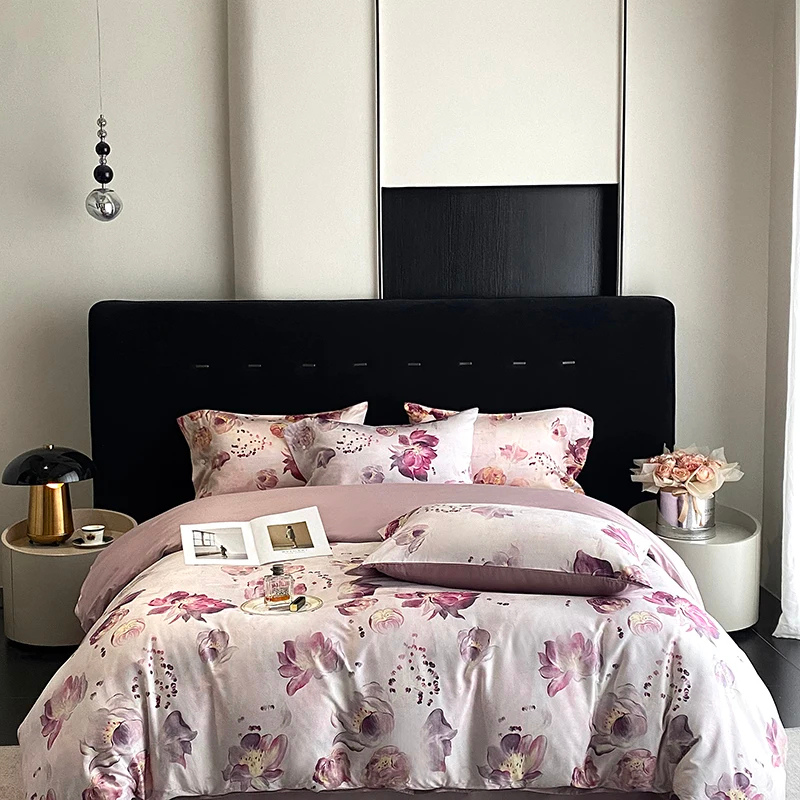 Floral Haven Duvet Bedding Sets - 800 TC Egyptian Cotton egyptian cotton bedsheet