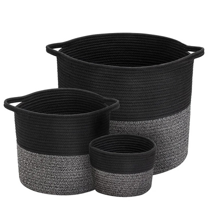 Handmade Woven Storage Basket bathroom storage baskets​