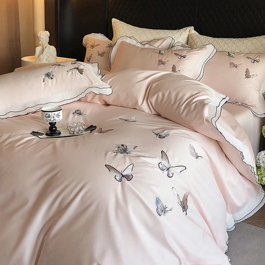 Hotel-Quality 100% Cotton Duvet Covers - Princess Pink Duvet