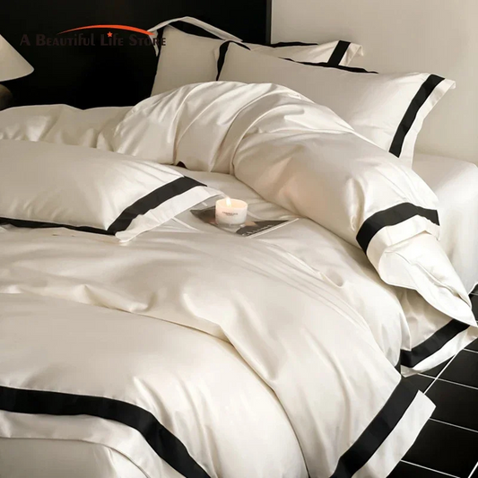 Hotel Style Long Staple Cotton Luxury Duvet Cover Set