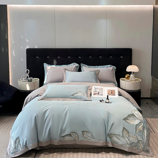 blue cotton duvet cover​
