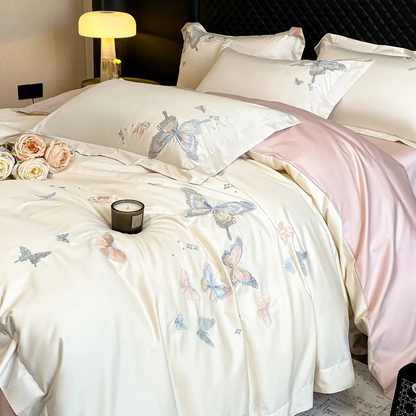 Luxury Butterfly Bedding Set - 800TC Egyptian Cotton