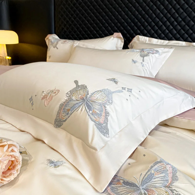 Luxury Butterfly Bedding Set - 800TC Egyptian Cotton 100 cotton bedding sets