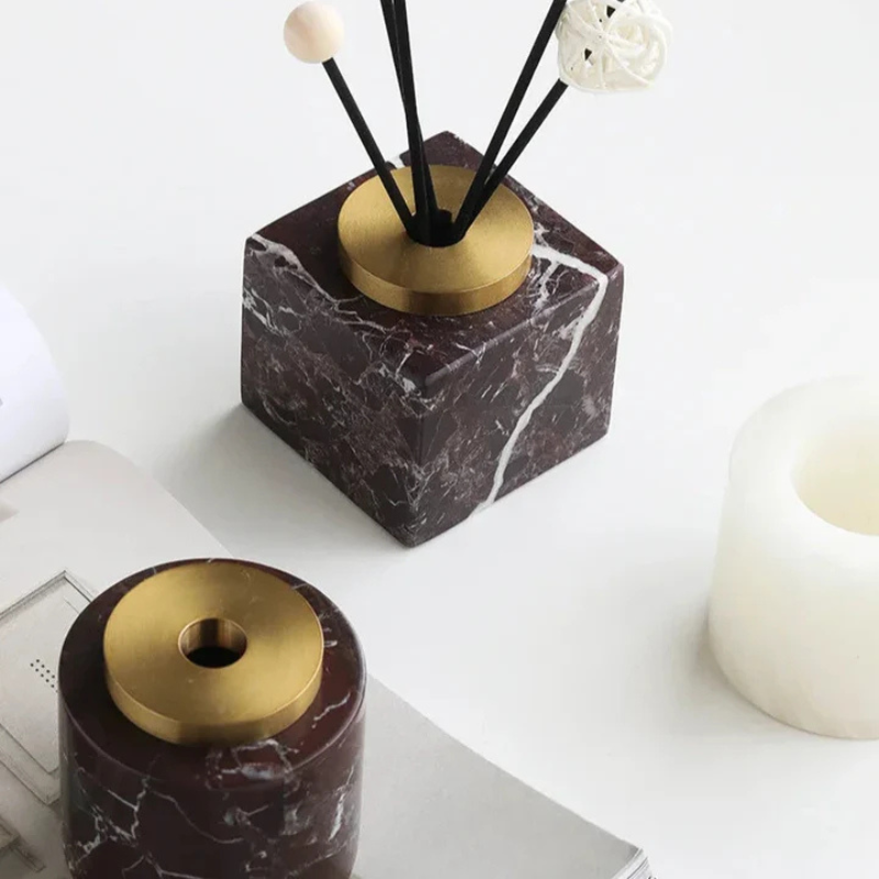 Marble Aromatherapy Diffuser Luxury Reed Diffuser 