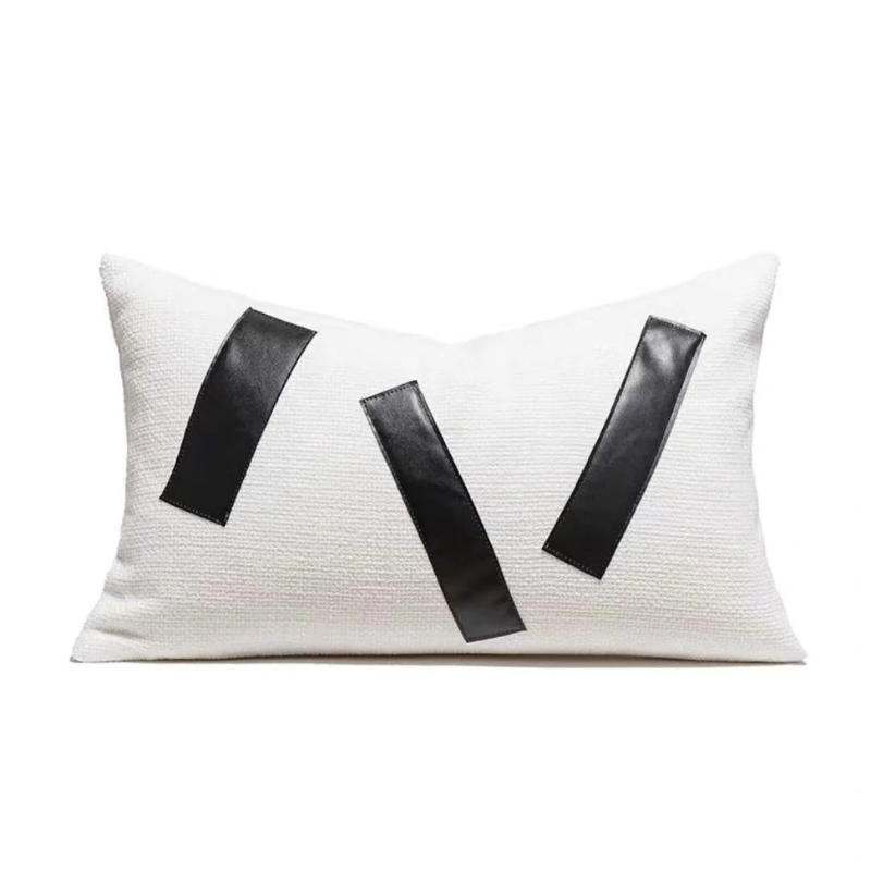 Modern Accent Pillows Black And White 