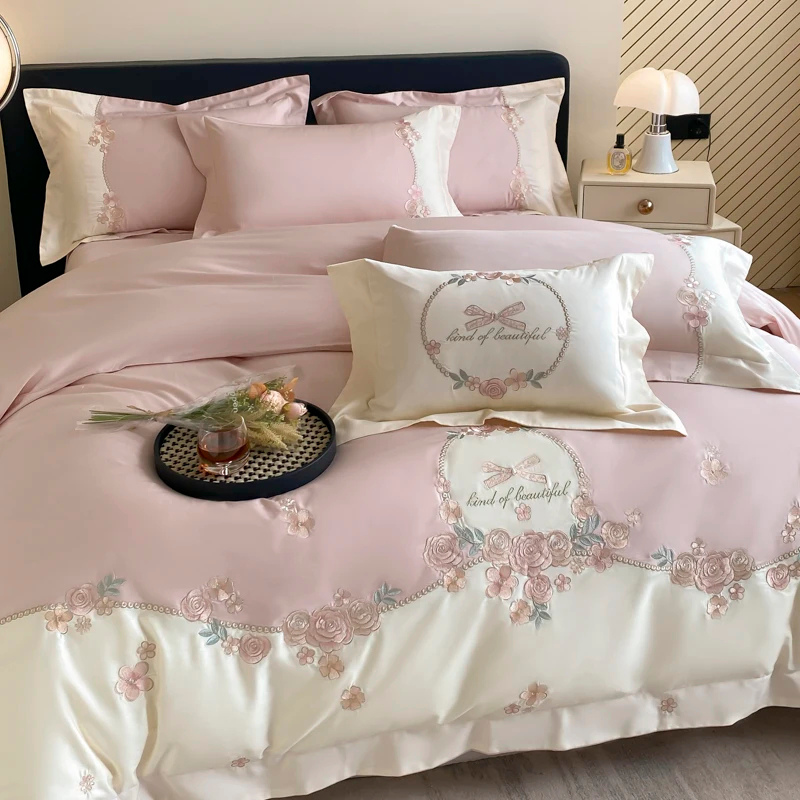Princess Flower 100% Cotton Duvet Cover​ Set