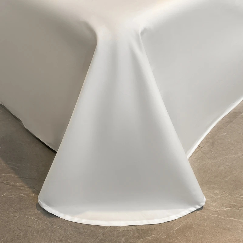 white textured duvet cover